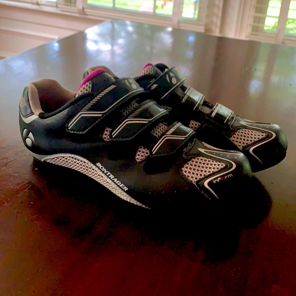 Gently used cycling shoes
